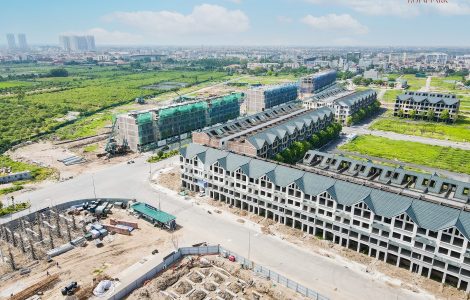 tiến độ xây dựn dự án hinode royal park