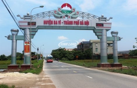 đất đấu giá huyện ba vì