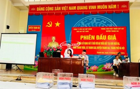 đấu giá đất tại hà nội