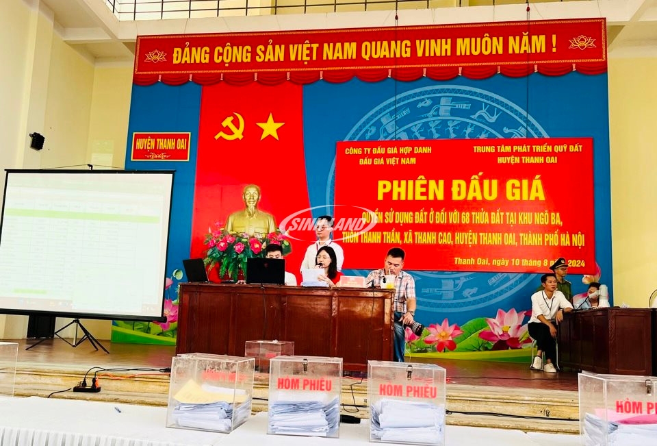 đấu giá đất tại hà nội