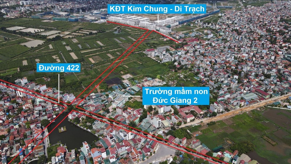 quy hoạch xã đức giang hoài đức