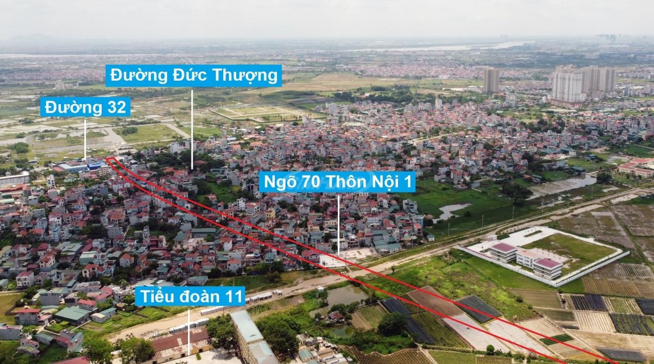 quy hoạch xã Đức Thượng Hoài Đức