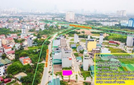 bán đất ô góc vân canh hoài đức