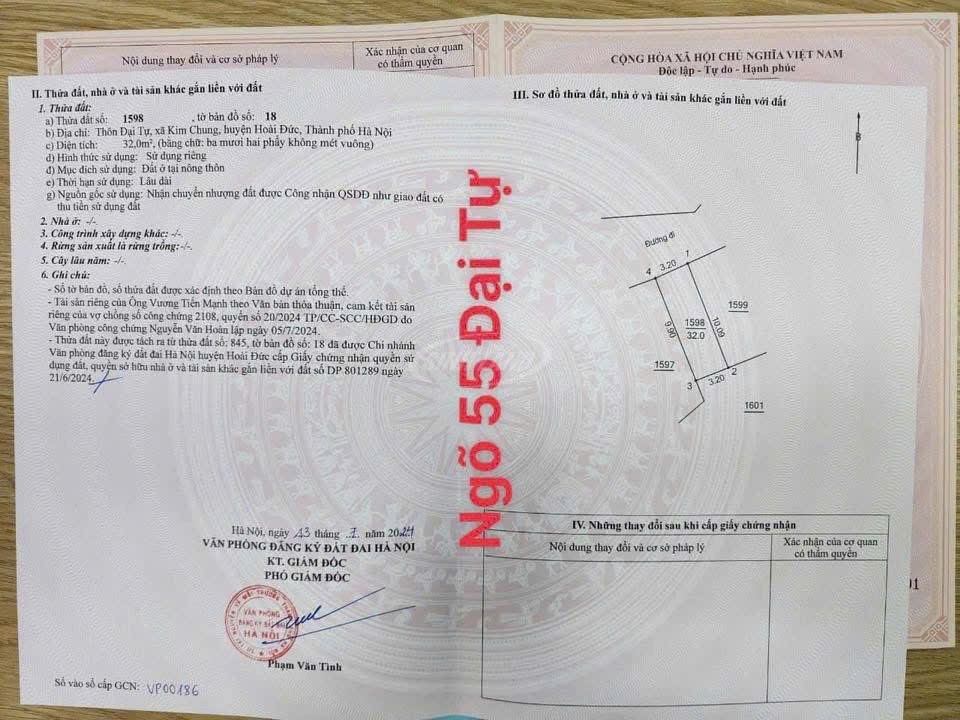 bán nhà trong ngõ hoài đức