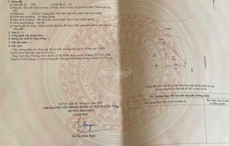 Bán đất lô góc mặt đường 3.5