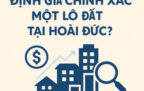 định giá đất tại hoài đức