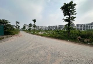 đất dịch vụ nhìn biệt thự hinode