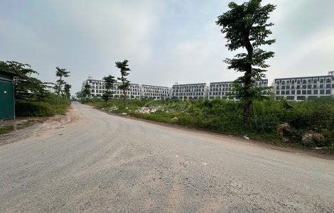 đất dịch vụ nhìn biệt thự hinode