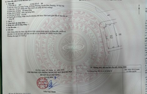 bán đất cây sung song phượng đan phượng