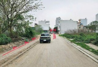 đất dịch vụ thị trấn trôi