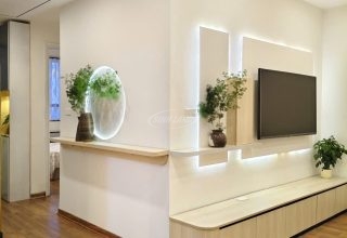 căn hộ chung cư tân tây đô phòng khách