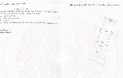 Bán đất Pheo Đẫy xã Ô Diên