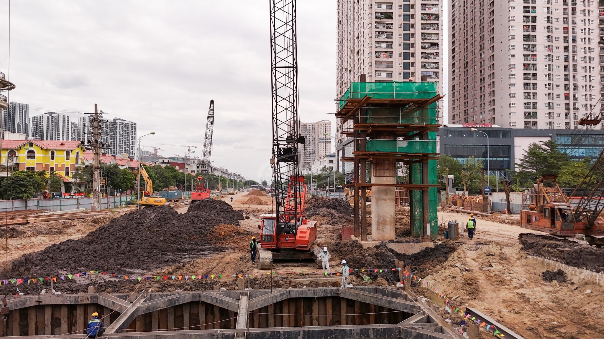 nút giao đường vành đai 3.5