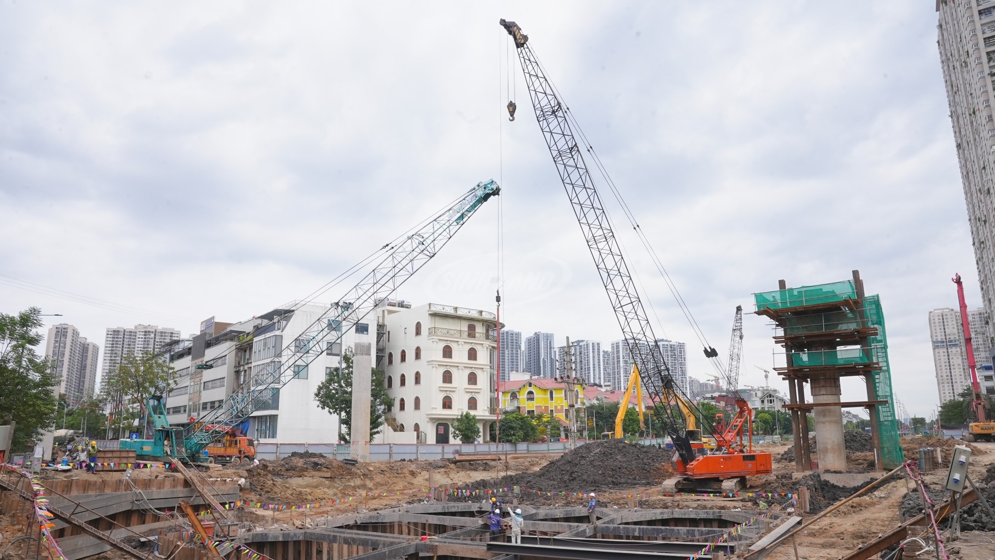 nút giao đường vành đai 3.5