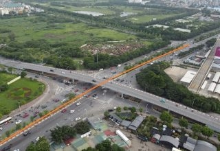 hầm chui nút giao Cổ Linh