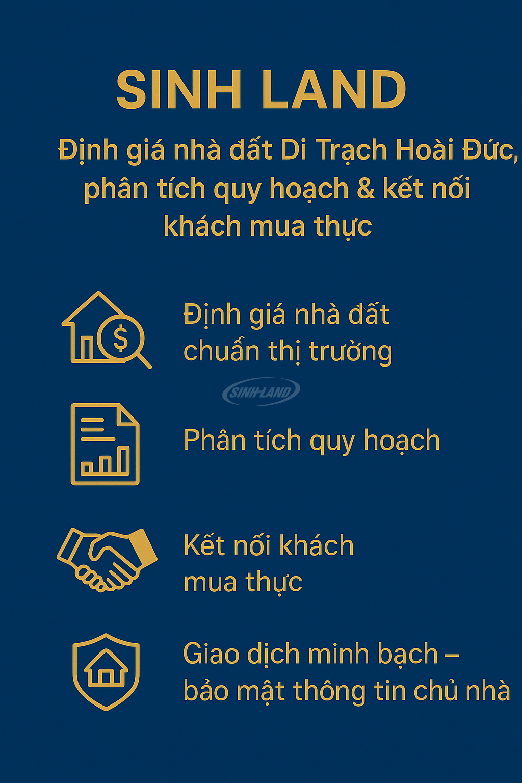 định giá nhà đất di trạch hoài đức