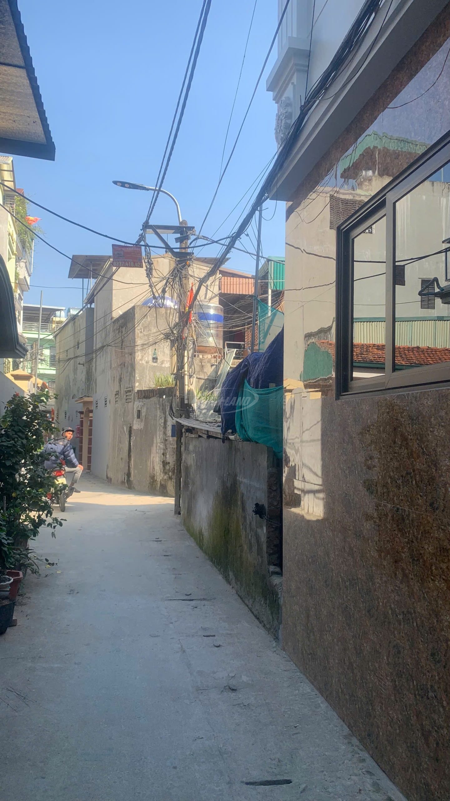 Ngõ đẹp tại Di Trạch