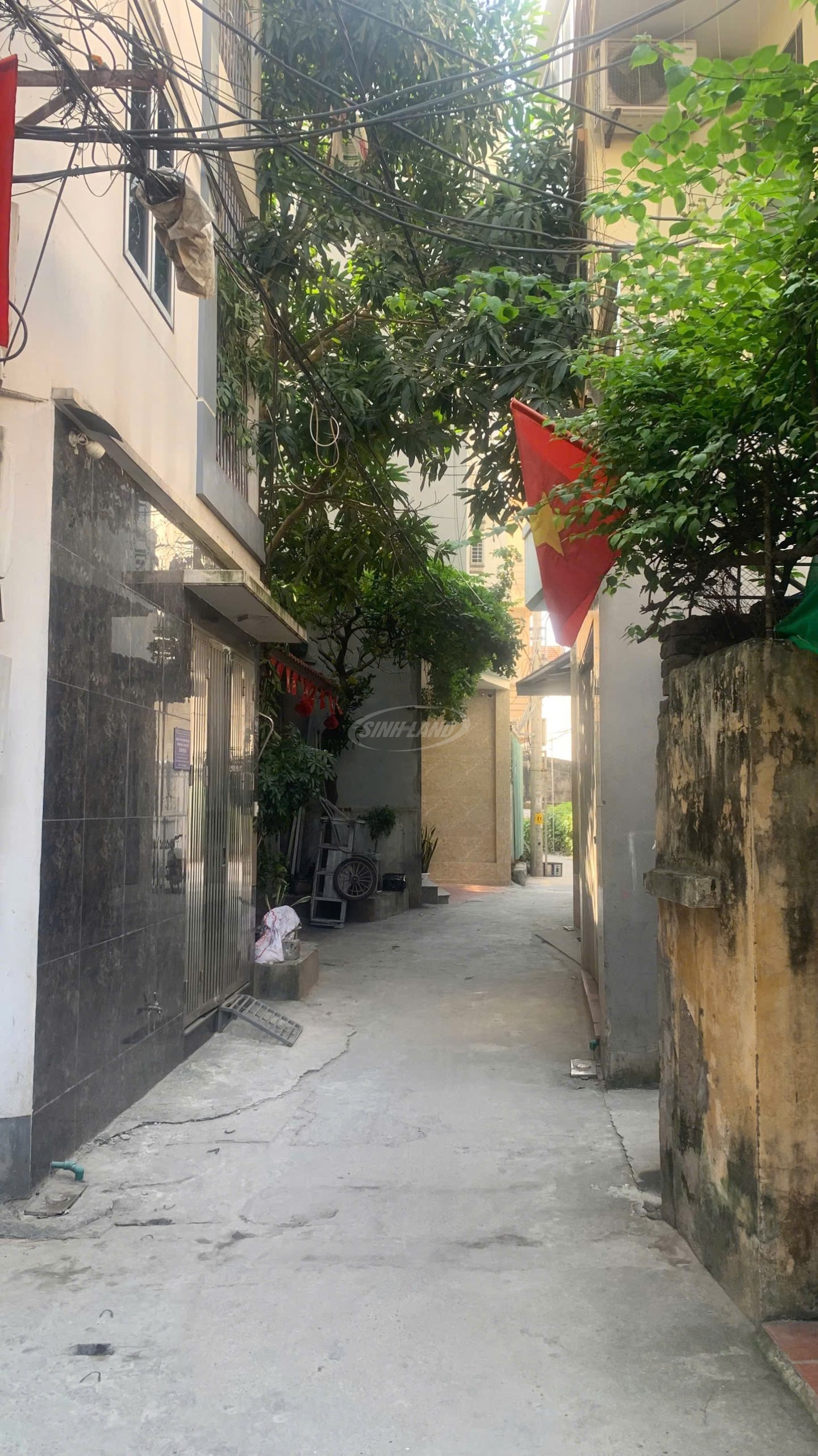 Ngõ đẹp tại Di Trạch