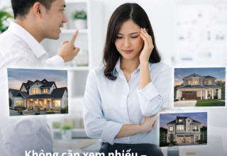 khách hàng xem nhà