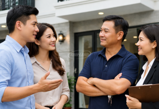 thương lượng giá nhà trạm trôi