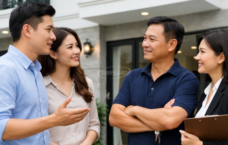 thương lượng giá nhà trạm trôi