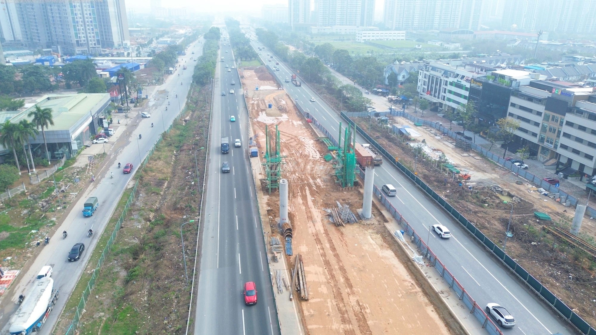 nút giao vành đai đại lộ thăng long