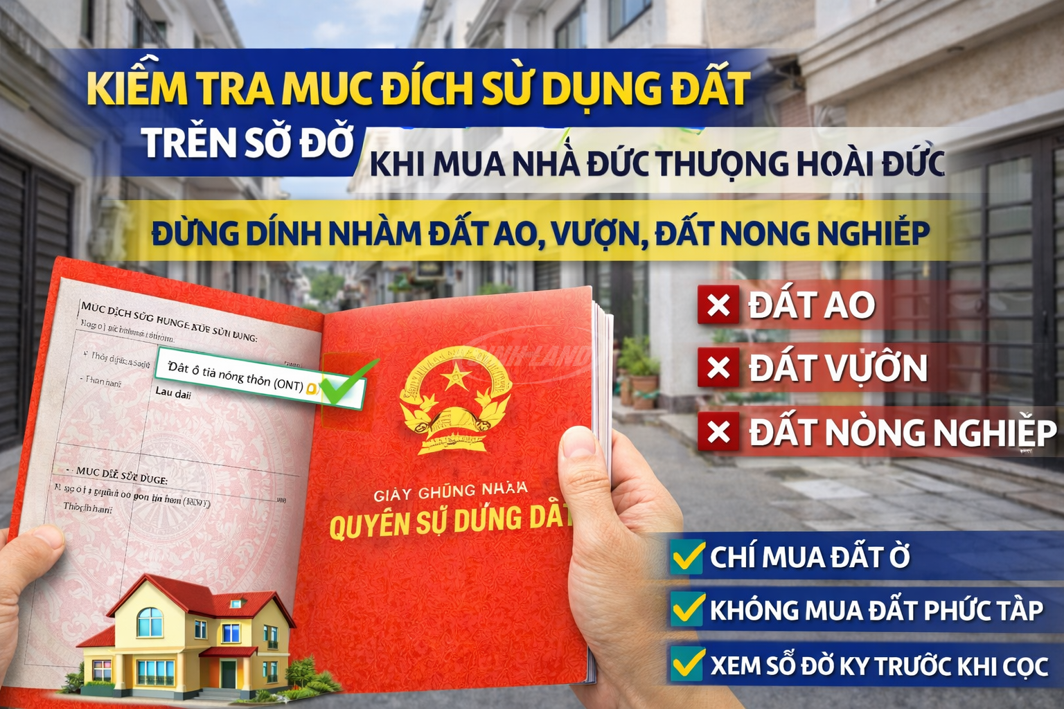 mục đích sử dụng đất