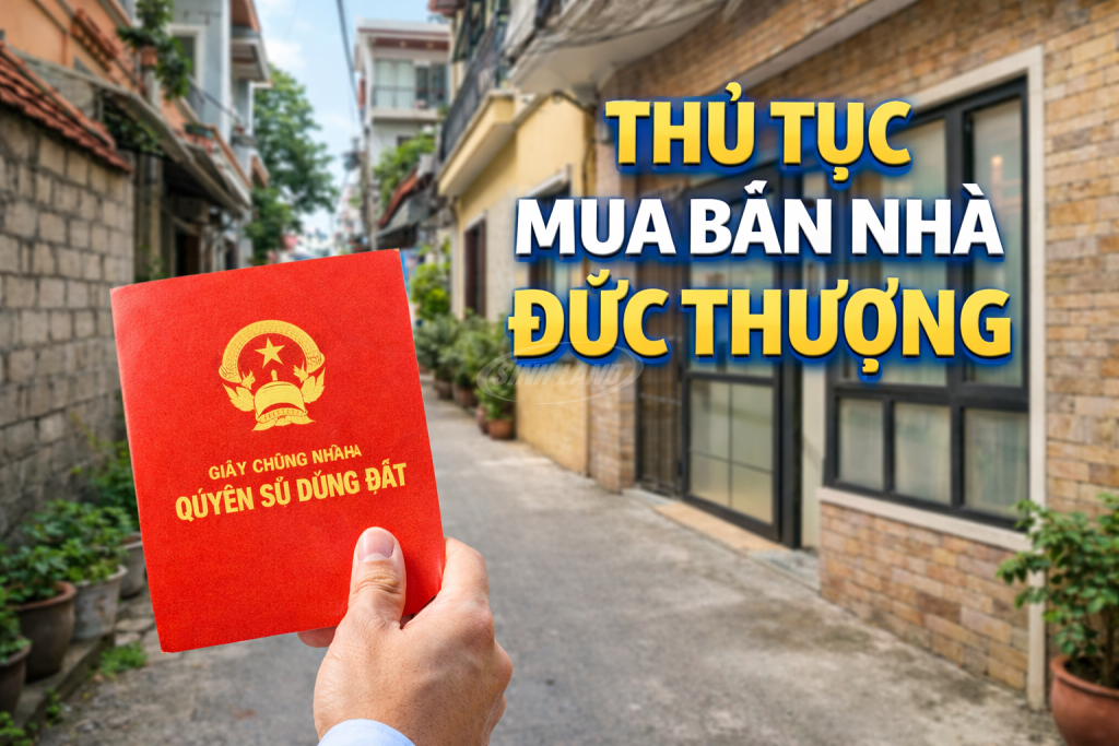 thủ tục mua bán nhà đức thượng