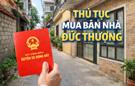 thủ tục mua bán nhà đức thượng