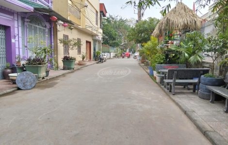 Bán đất mặt phố Phùng Hưng thị trấn Phùng