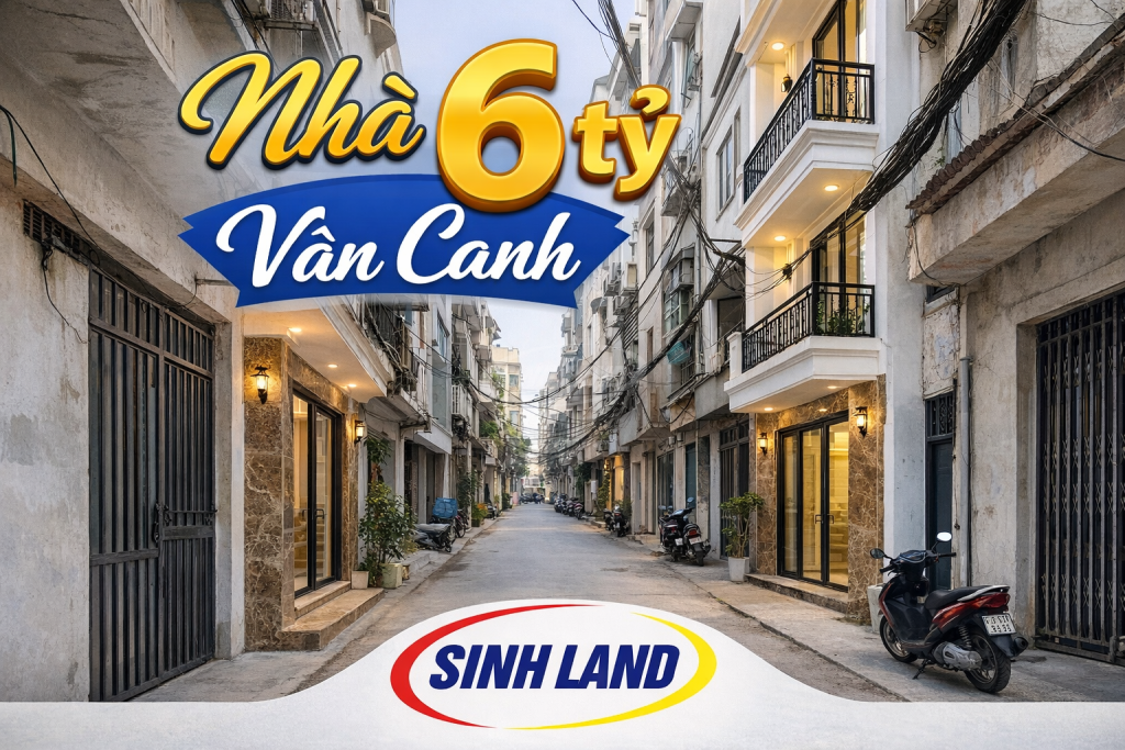 Nhà Vân Canh giá 6 tỷ