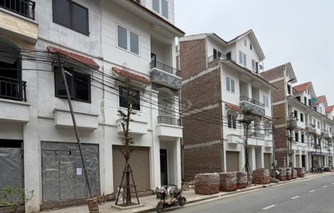 Bán nhà liền kề xây thô dự án Cienco5 Tân Lập