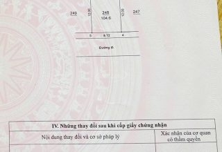 bán đất phân lô gần trịnh văn bô