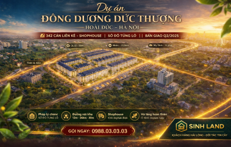 Dự án Đông Dương Đức Thượng Hoài Đức