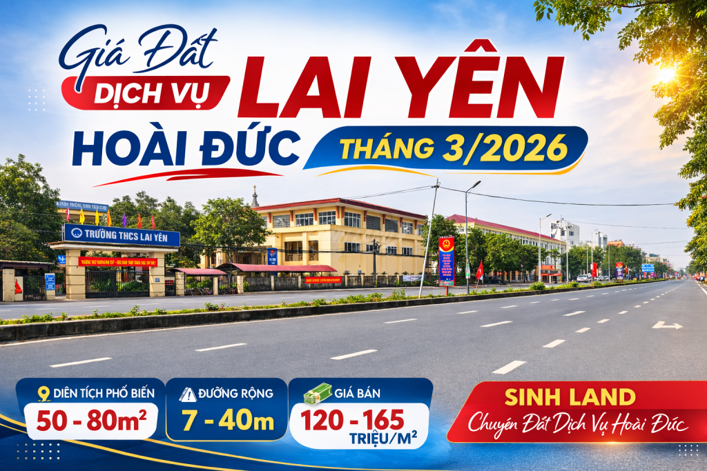 Giá đất dịch vụ Lại Yên