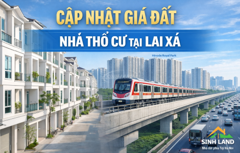 giá đất giá nhà lai xá