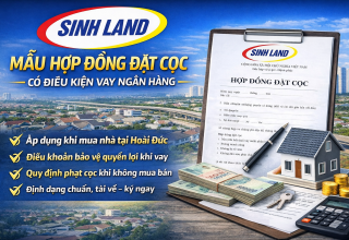 Mẫu Hợp Đồng Đặt Cọc Mua Nhà Trả Góp