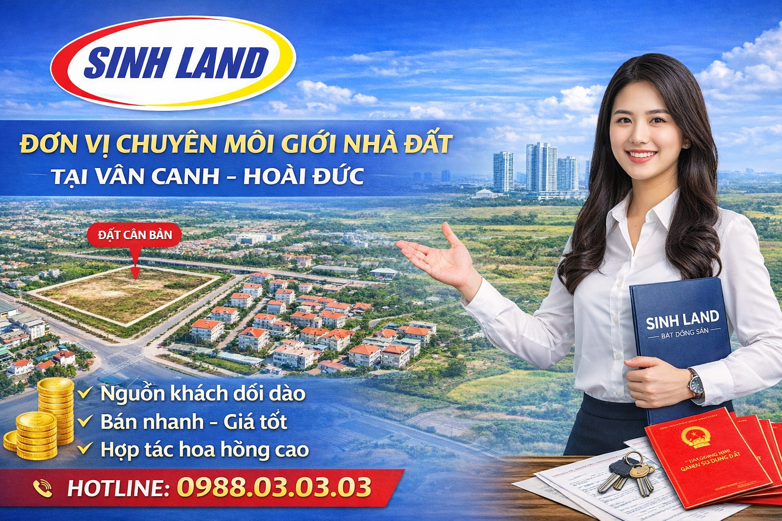 môi giới nhà đất vân canh