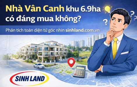 Nhà Vân Canh khu 6.9ha