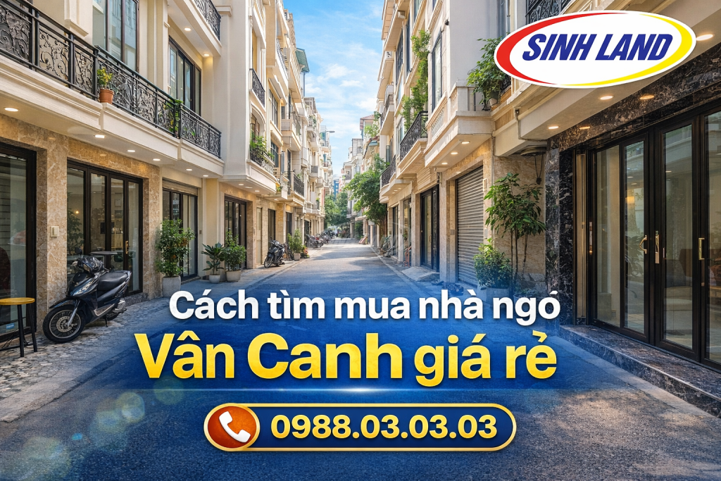 mua nhà trong ngõ Vân Canh