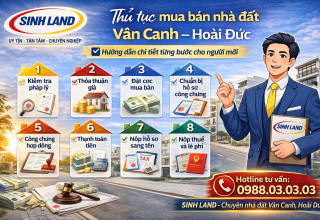 Thủ tục mua bán nhà đất Vân Canh