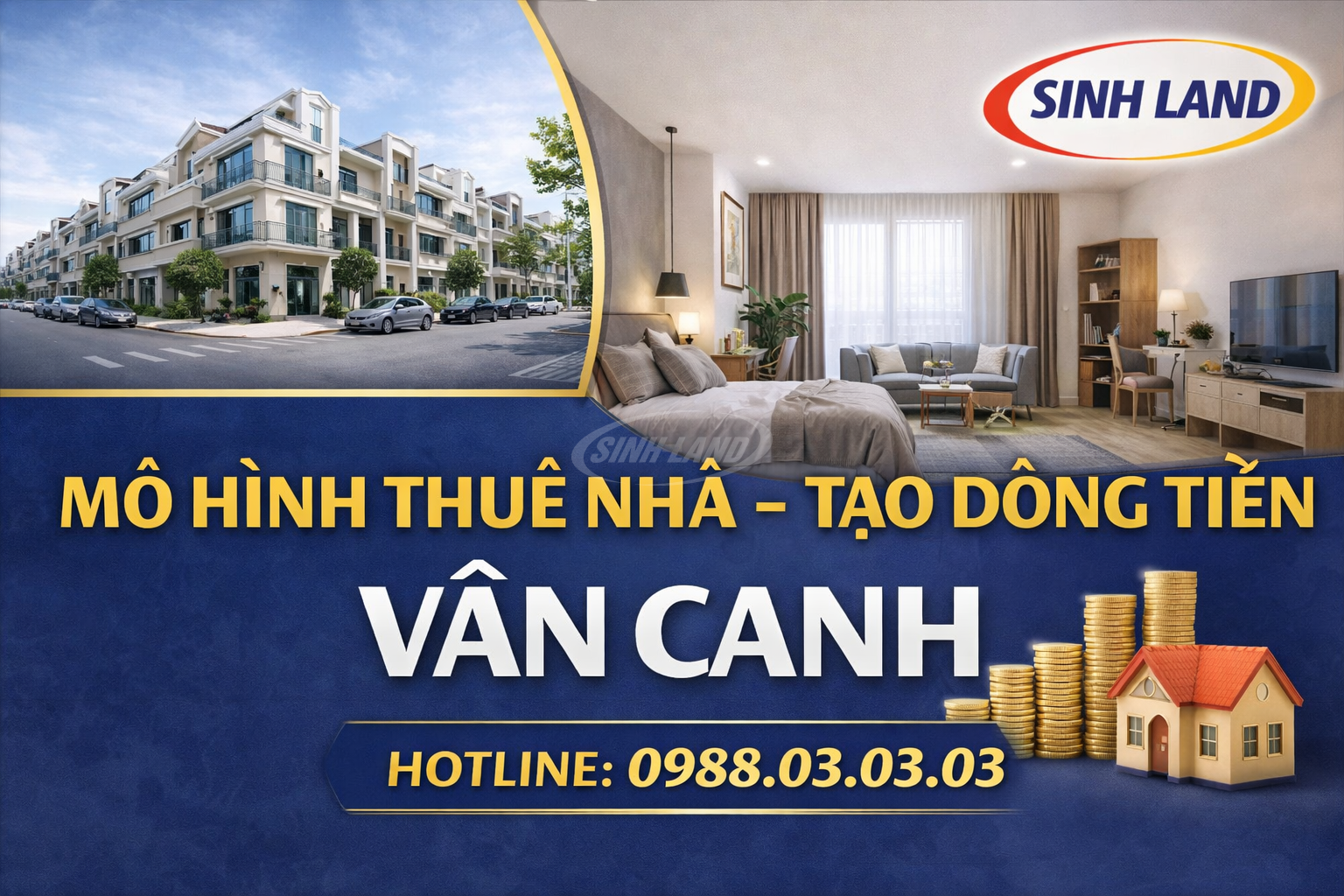 thuê liền kề vân canh