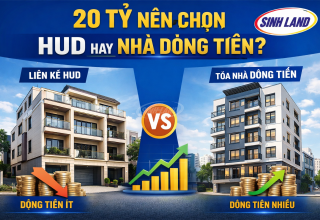Nên mua liền kề Vân Canh HUD hay xây tòa nhà đất dịch vụ