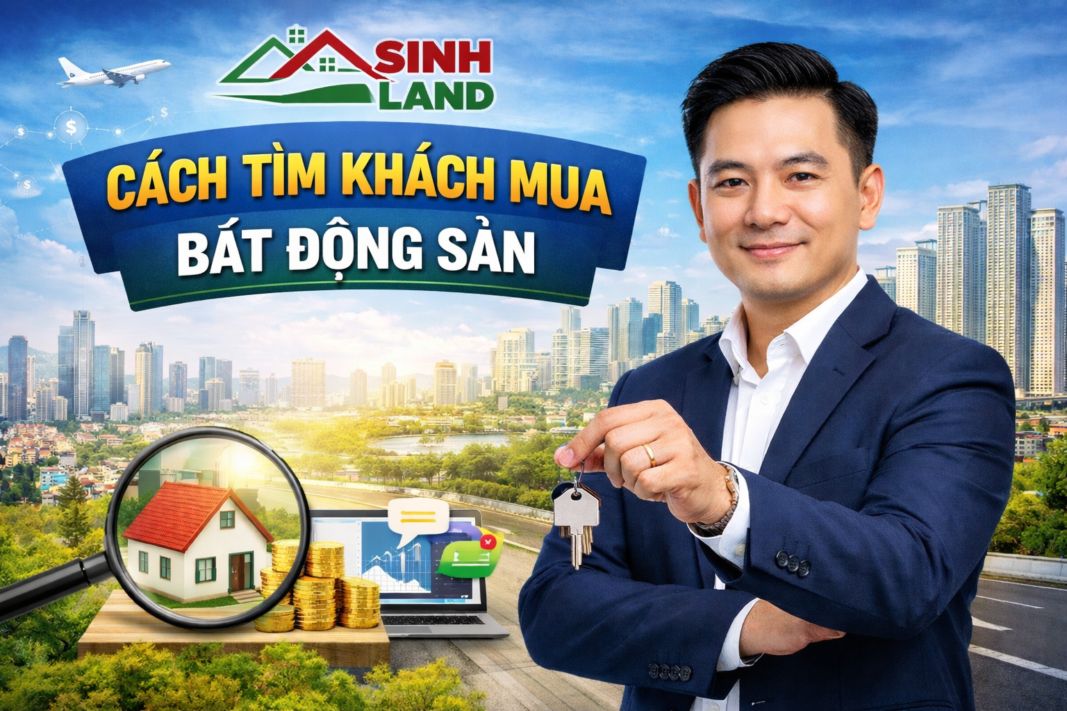 Cách tìm khách mua bất động sản