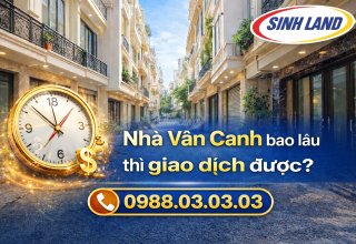 Nhà Vân Canh đăng bán