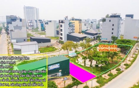 Bán Đất 25.2 Ha Vân Canh View Công Viên