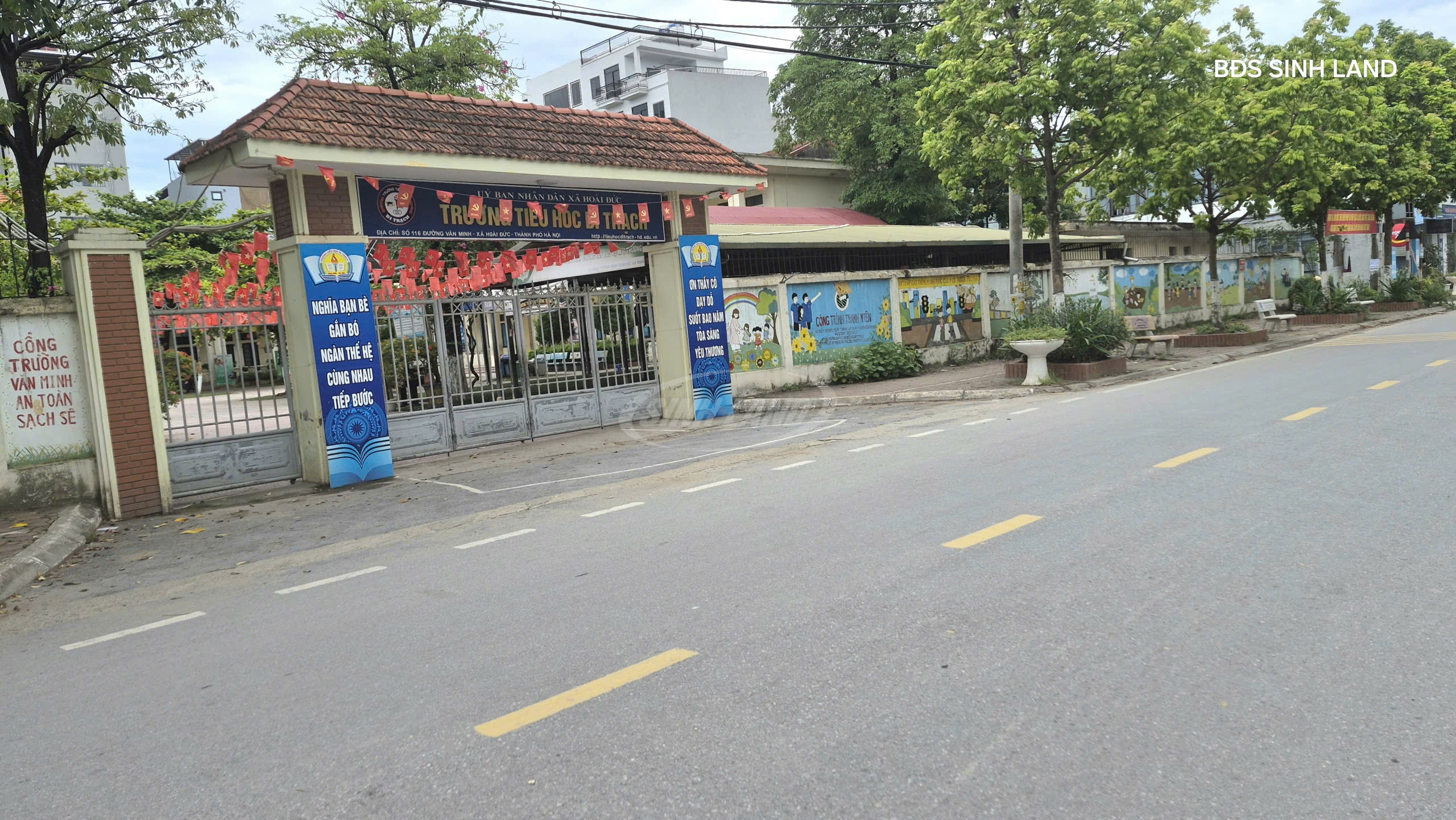 đất dịch vụ di trạch - hoài đức Trường Tiểu Học Di Trạch
