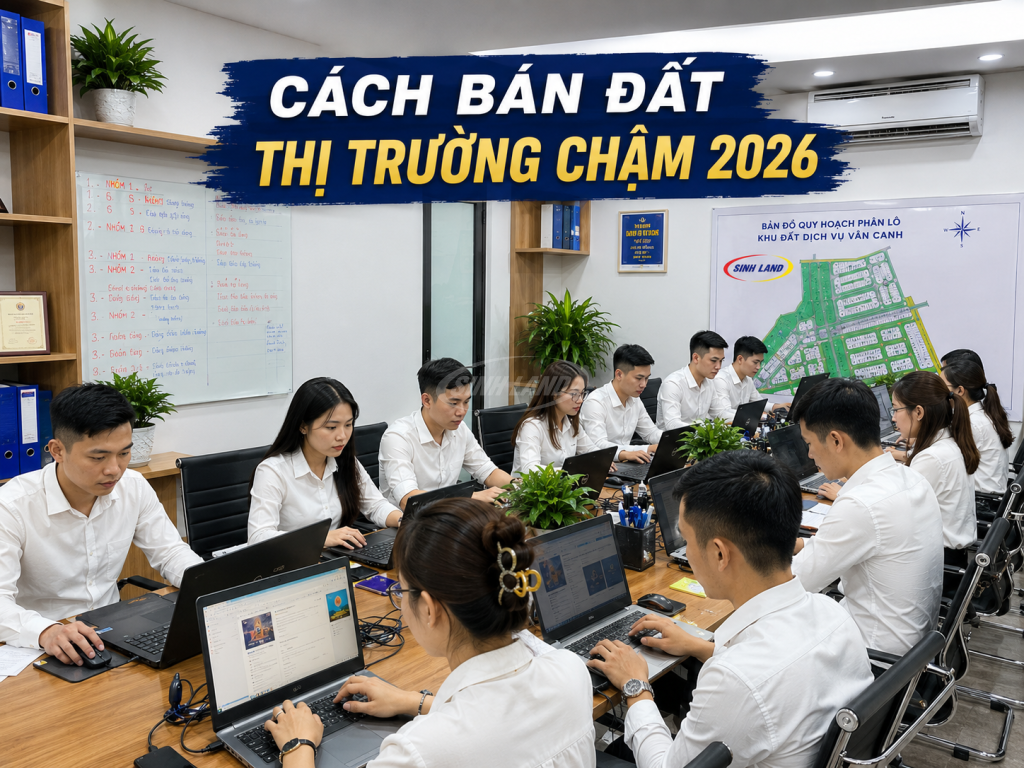 Cách bán đất nhanh