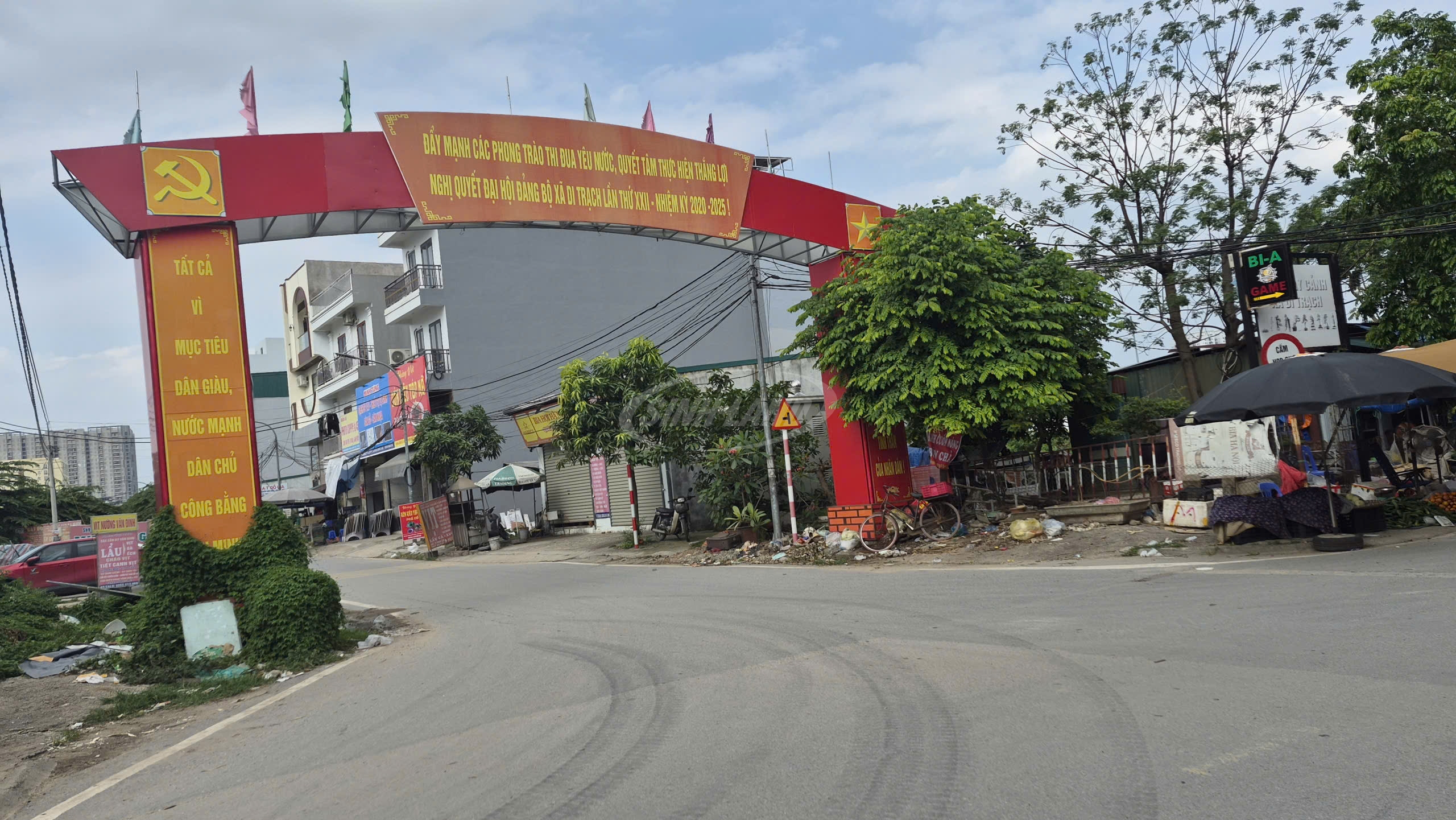 đất dịch vụ di trạch - hoài đức