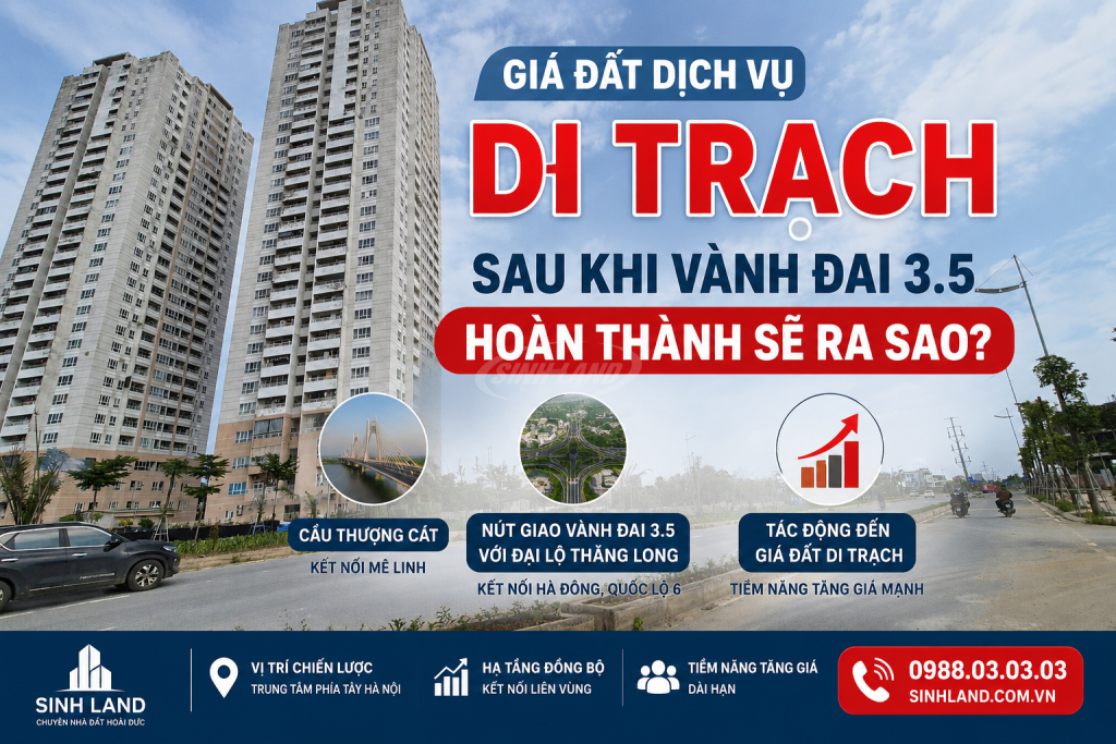 đất dịch vụ di trạch vành đai 3.5